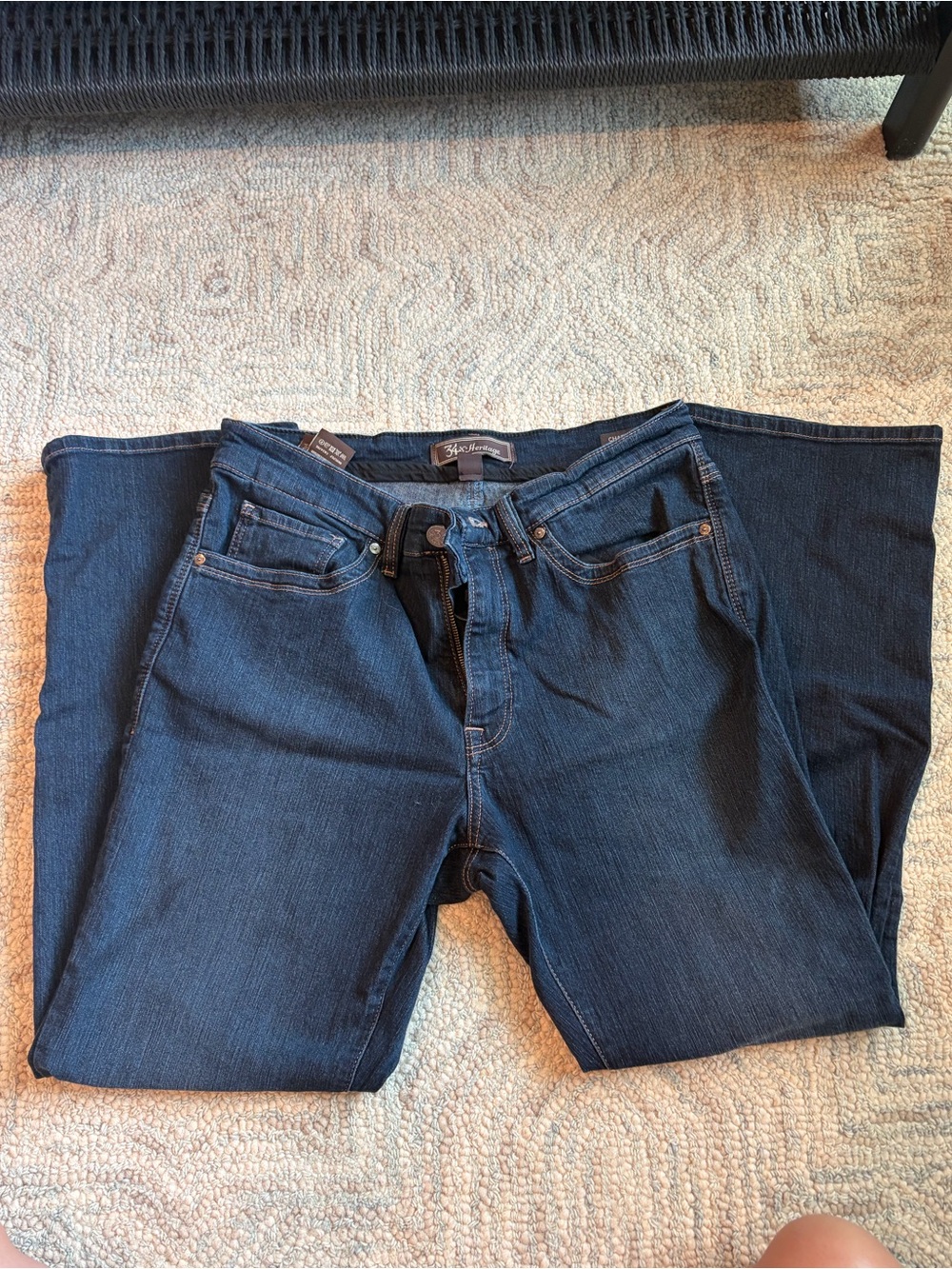 34 Heritage Charisma Blue Jeans